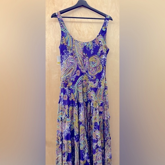 Taylor Multicolor Paisley Maxi Dress - Picture 12 of 13